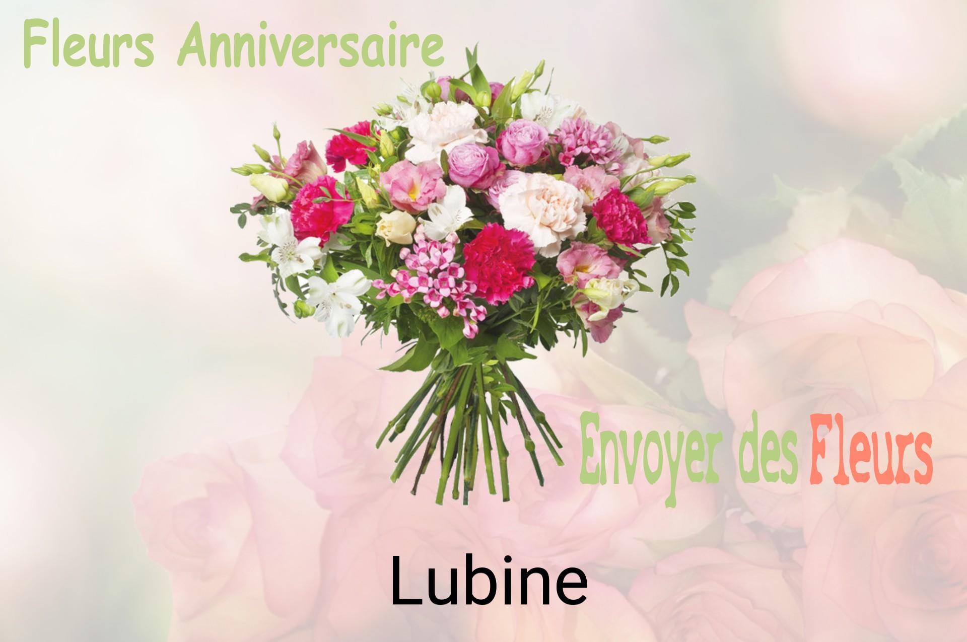 Bouquet de fleurs d’anniversaire livré à Lubine